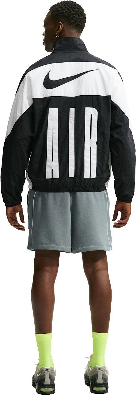 Nike Men's Air BB Fleece Shorts - Grey - GREY Thumbnail View 5