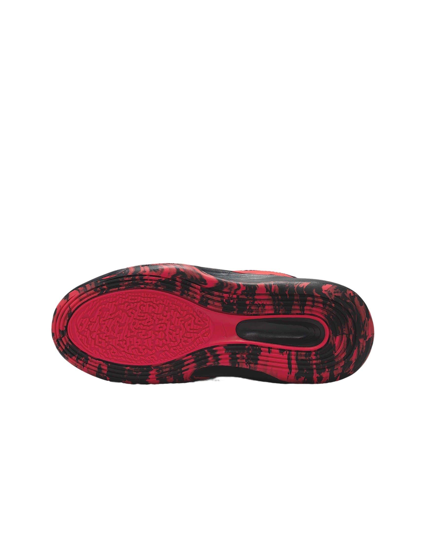 Nike IsoFly Preschool Boys' "Black/University Red/Light Crimson/Metallic Silver" Basketball Shoe