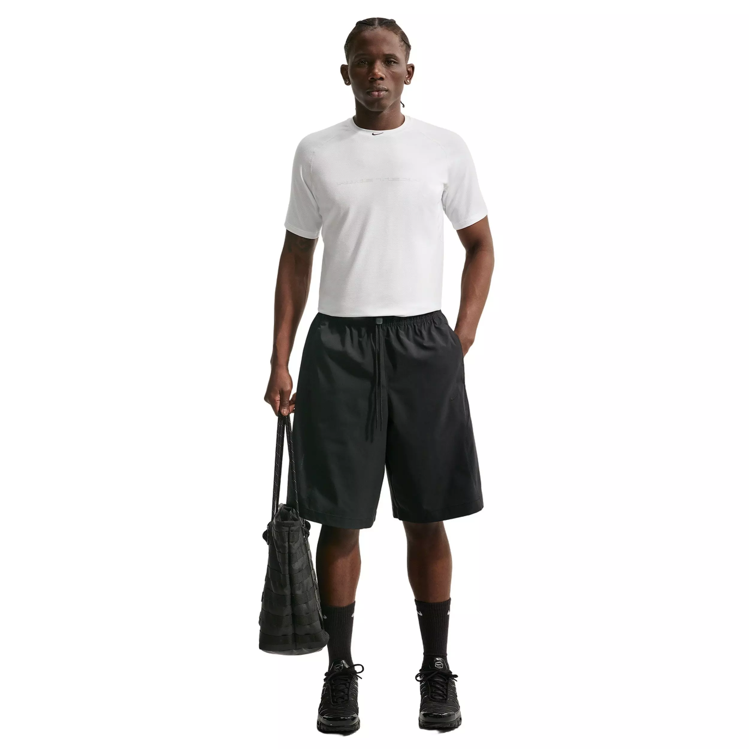 Nike Men's Tech Helios Dri-FIT Sun Shorts - BLACK