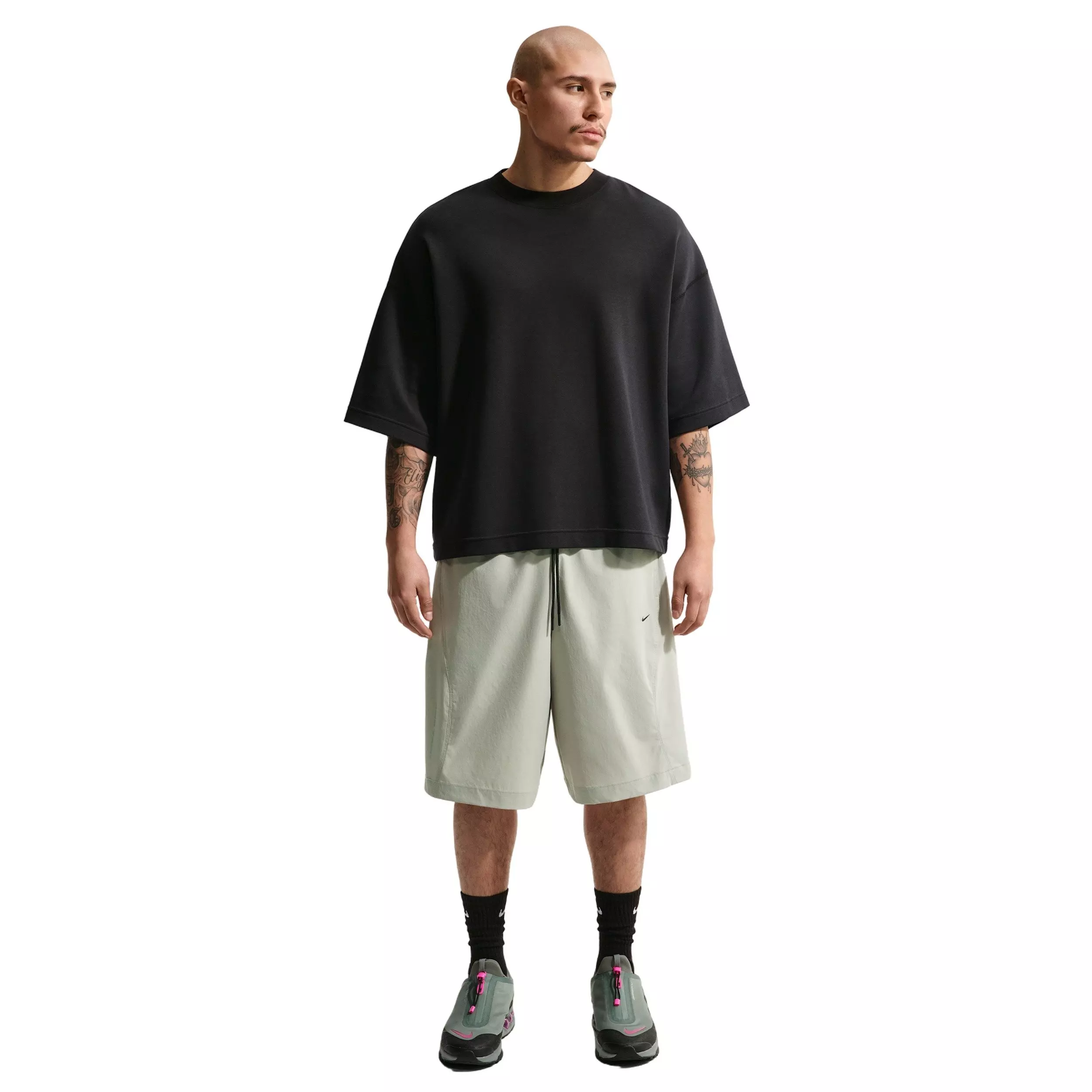 Nike Men's Tech Helios Dri-FIT Sun Shorts - GREEN
