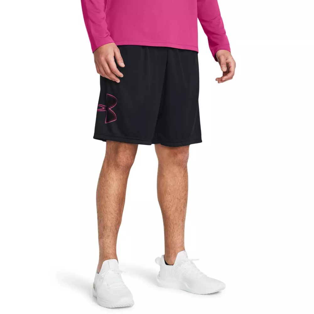 Under Armour Men's Tech Graphic Shorts - BLACK/PINK