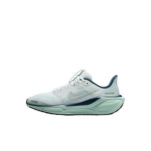 Nike Pegasus 41 "Ghost Aqua/Mint Foam/Armory Navy/Metallic Silver" Preschool Girls' Running Shoe