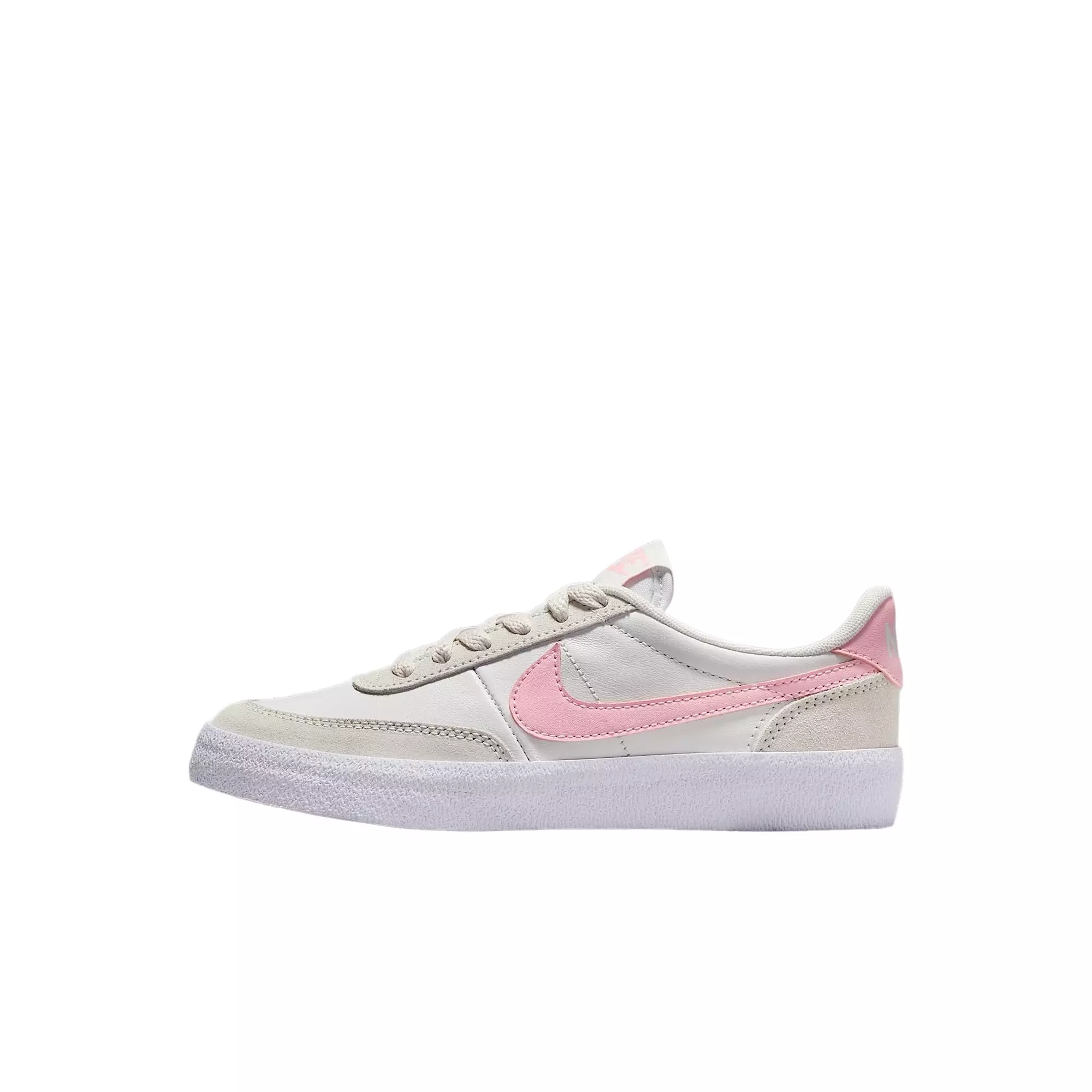 Nike Killshot 2 "Summit White/Platinum Tint/Medium Soft Pink" Preschool Girls' Shoe - WHITE/PLATINUM/MD PINK