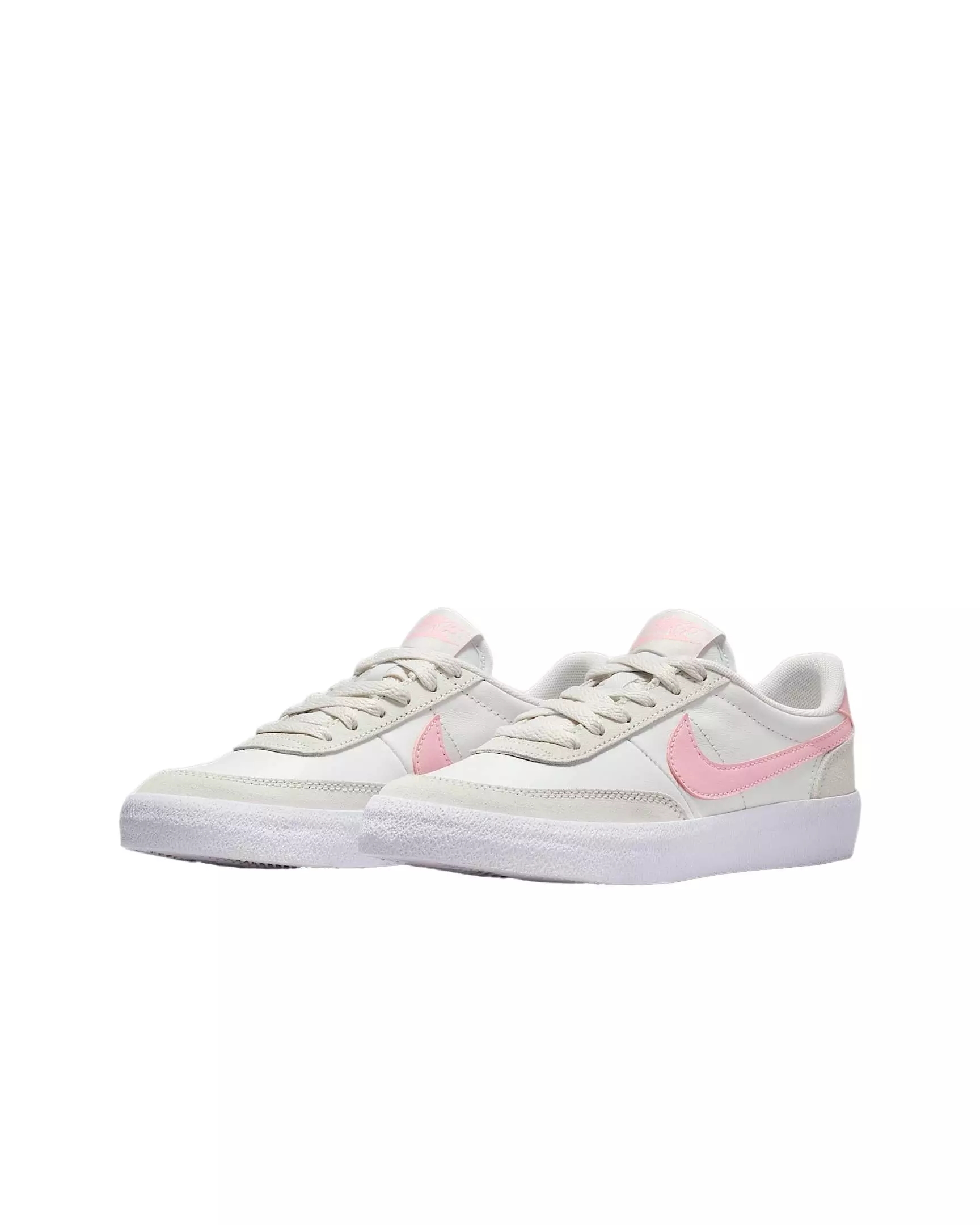 Nike Killshot 2 "Summit White/Platinum Tint/Medium Soft Pink" Preschool Girls' Shoe - WHITE/PLATINUM/MD PINK