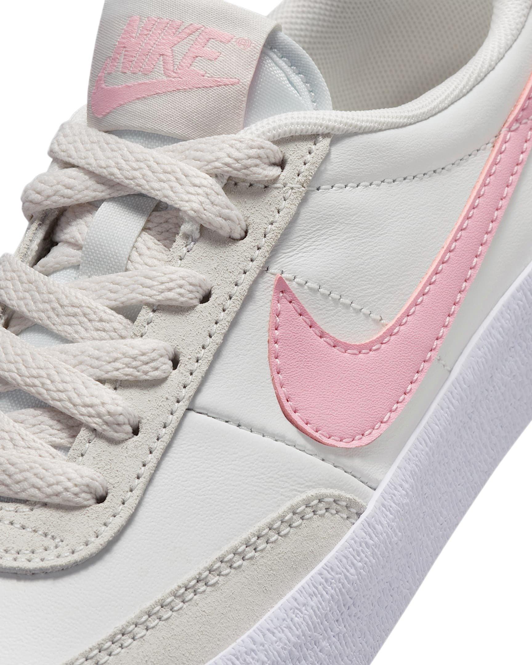 Nike Killshot 2 Preschool Girls' "Summit White/Platinum Tint/Medium Soft Pink" Shoe