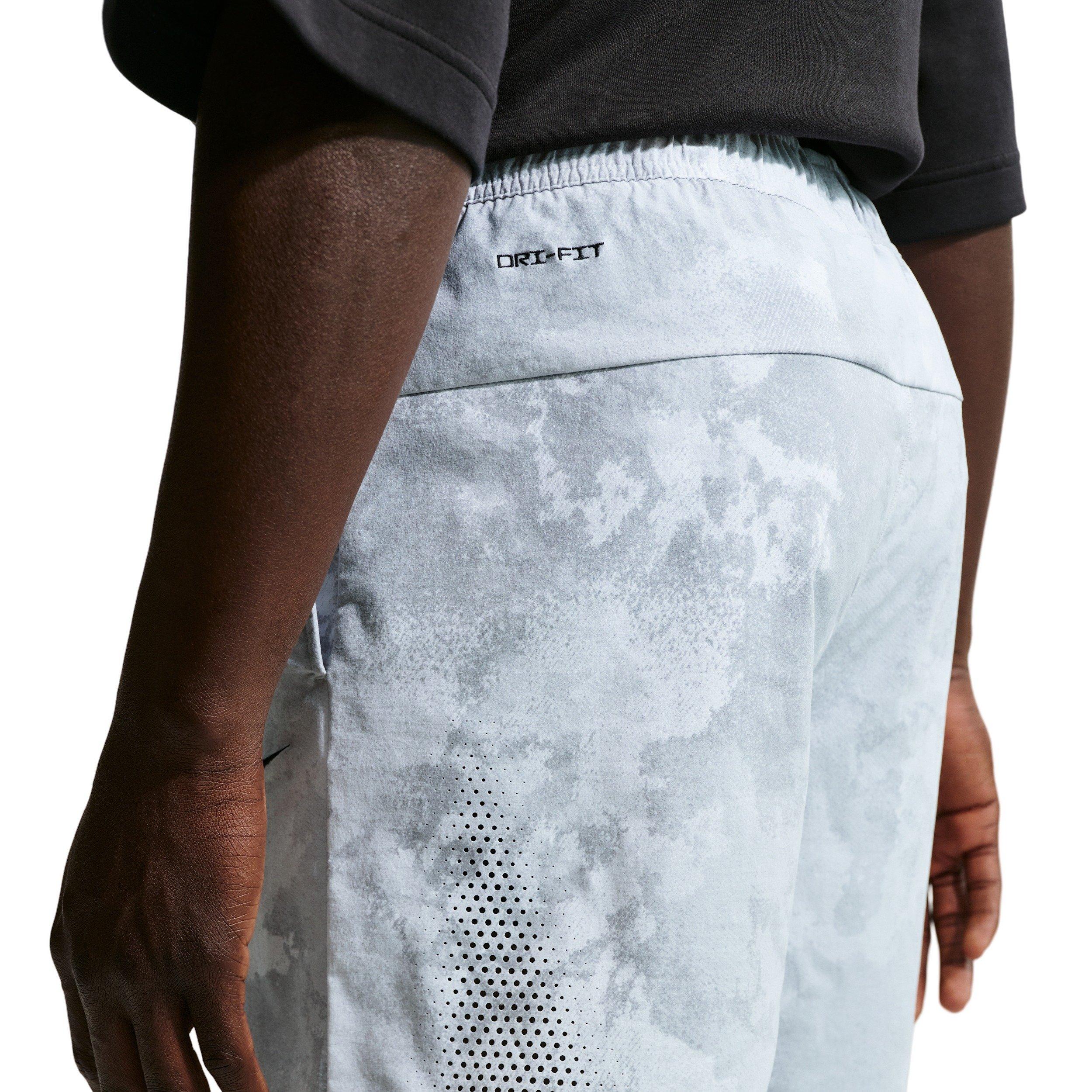 Nike Men's Tech Dri-FIT Woven Shorts - Grey - GREY Thumbnail View 6