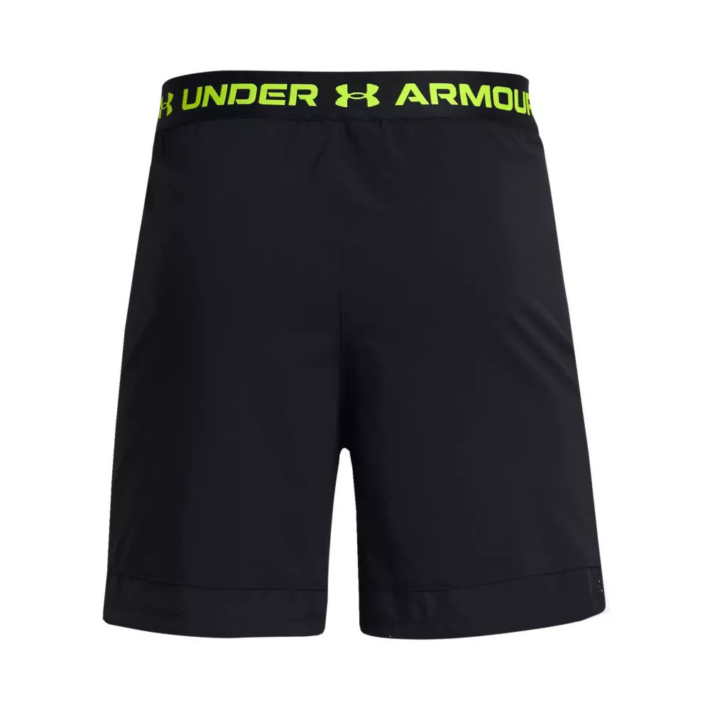 Under Armour Men's Vanish Woven 6" Shorts - BLACK/HIGH YELLOW