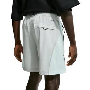 Nike Men's Tech Dri-FIT Woven Color-Block Shorts - Silver/Green/Black