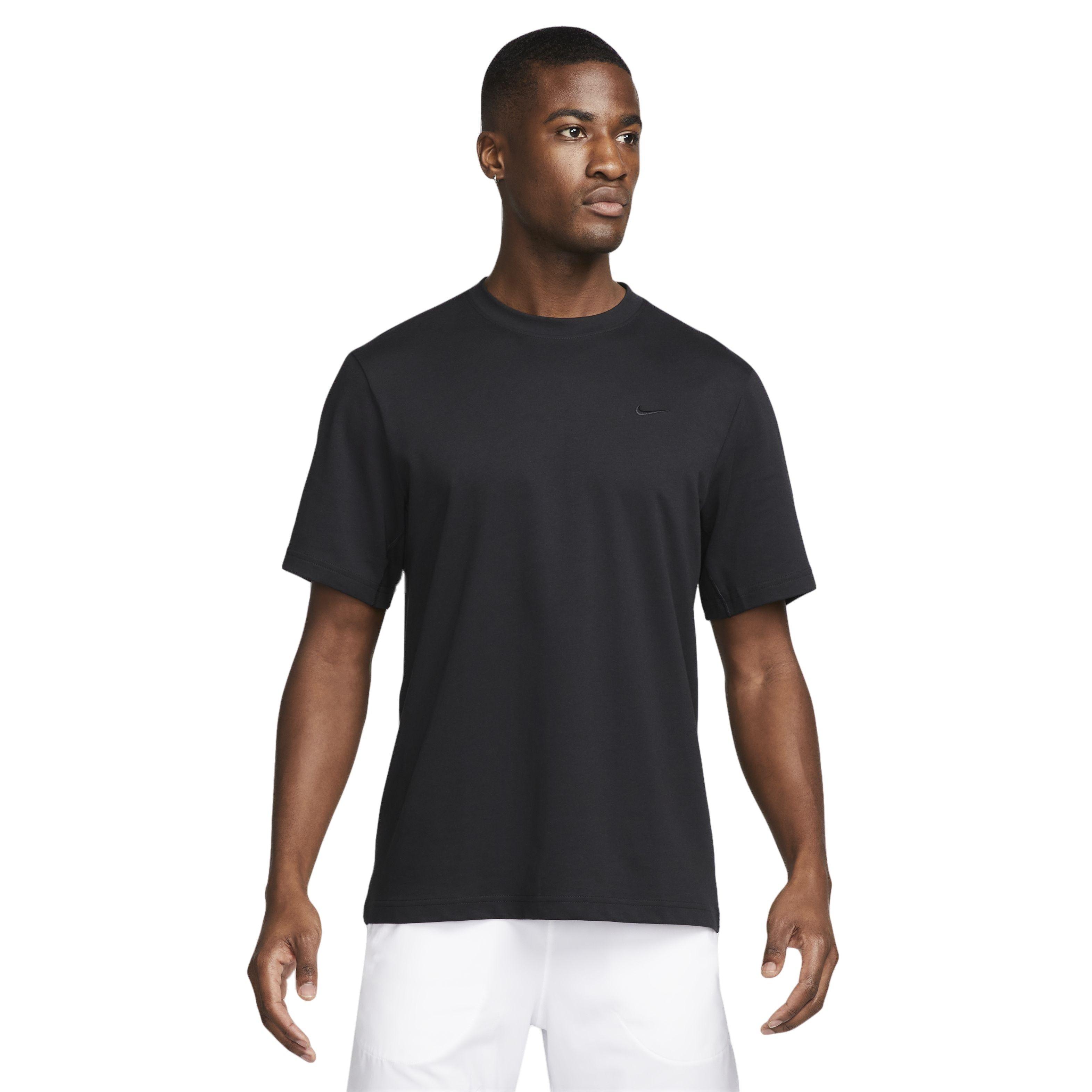 Nike Men's Dri-FIT Versatile Fitness Shirt - Black - Hibbett