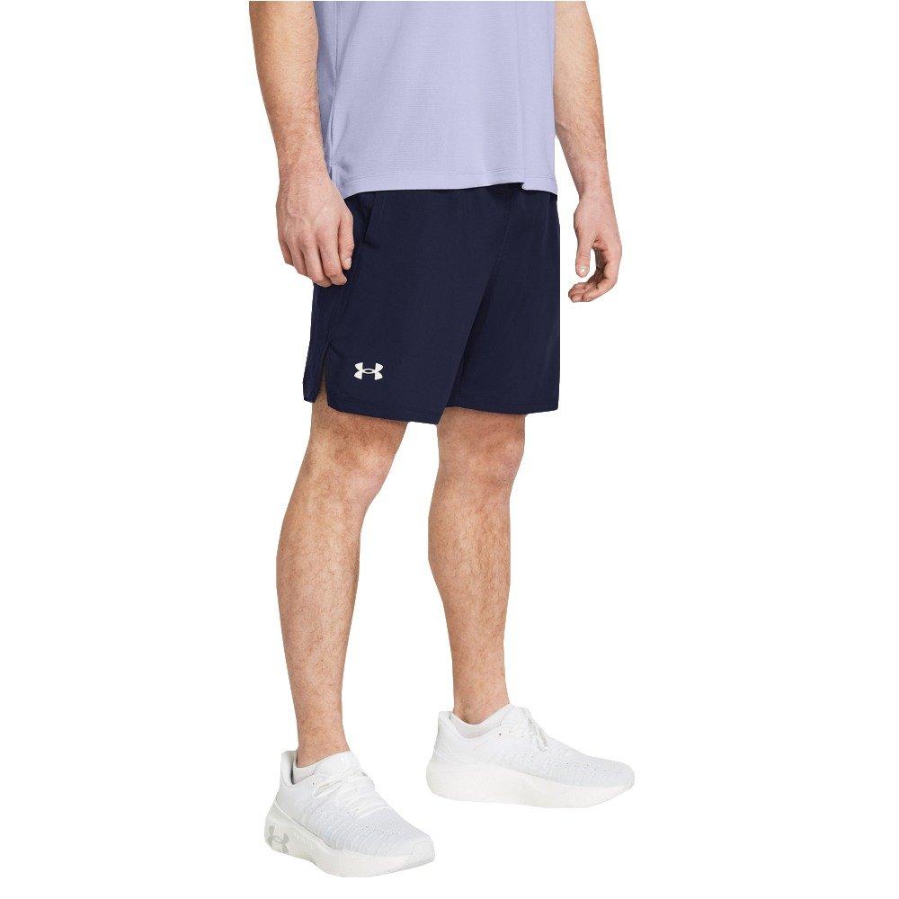 Under Armour Men's UA Launch 7" Shorts - NAVY Thumbnail View 1