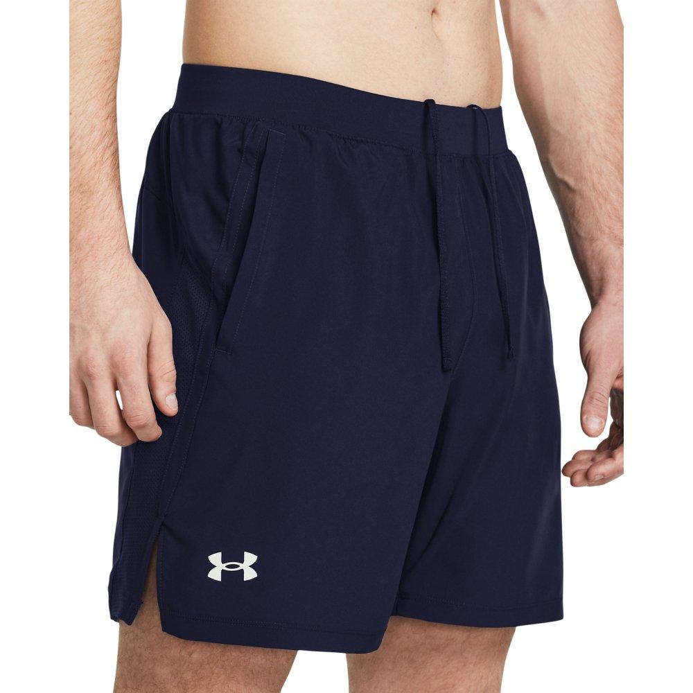 Under Armour Men's UA Launch 7" Shorts - NAVY Thumbnail View 3