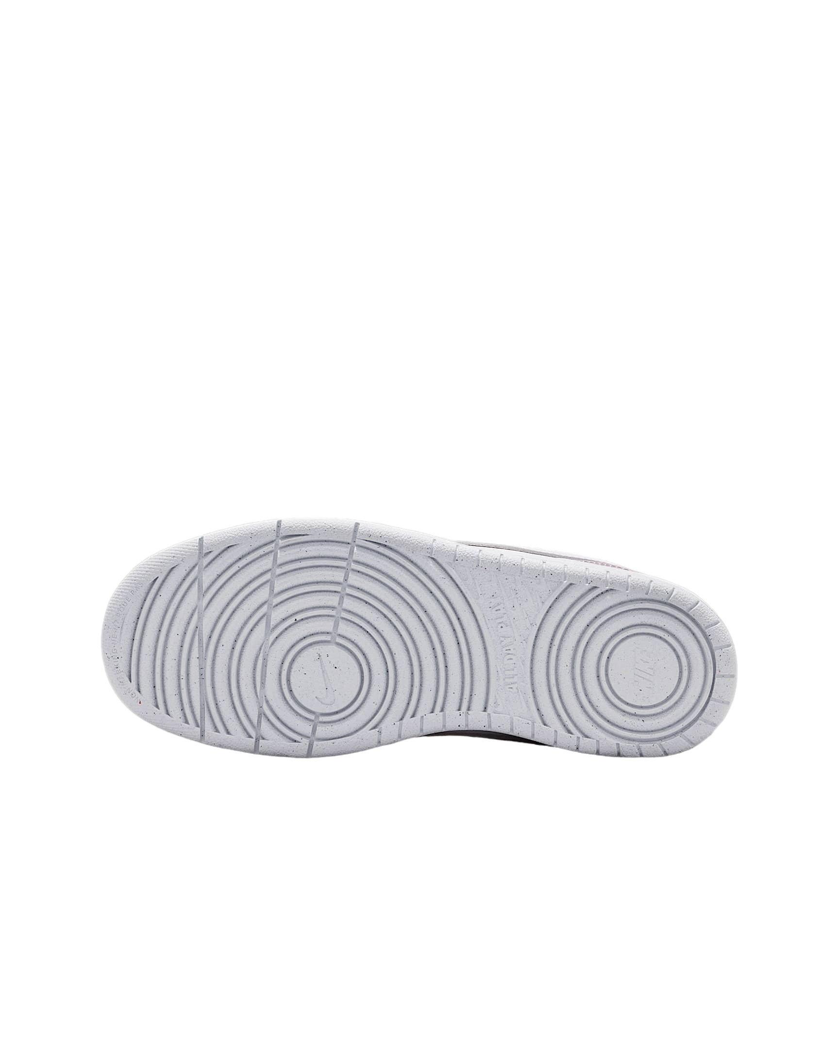 Nike Court Borough Low Recraft Grade School Girls' "White/Plum Fog/White/Venice" Shoe