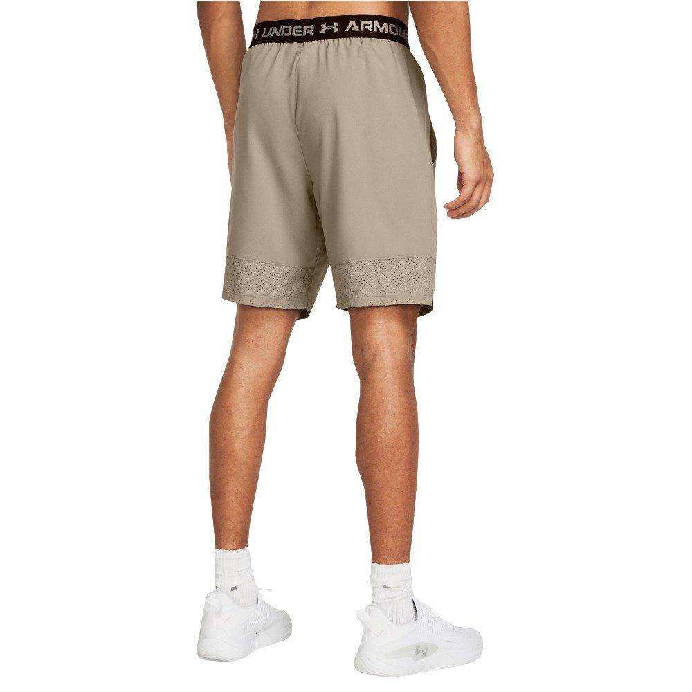 Under Armour Men's Vanish Woven 8in Shorts - TAN Thumbnail View 2