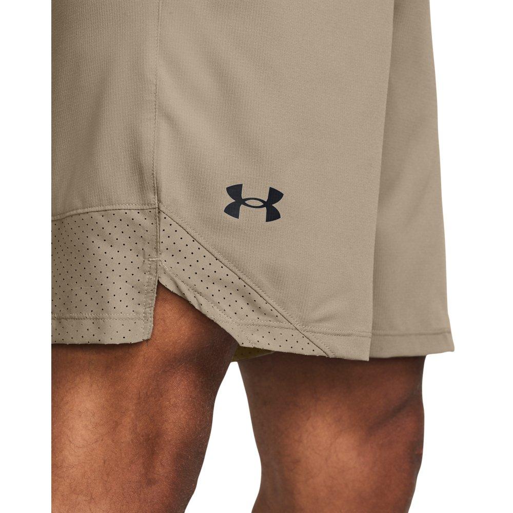 Under Armour Men's Vanish Woven 8in Shorts - TAN Thumbnail View 3