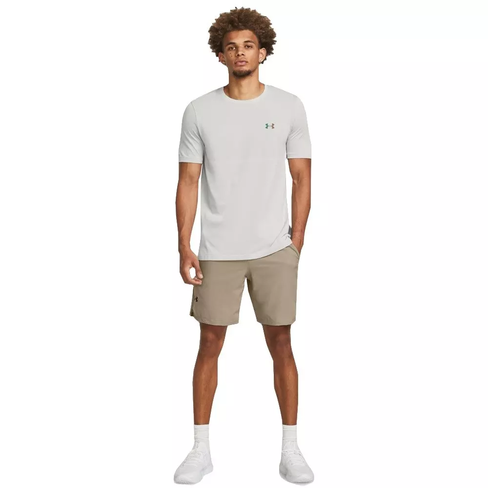 Under Armour Men's Vanish Woven 8" Shorts - White - TAN