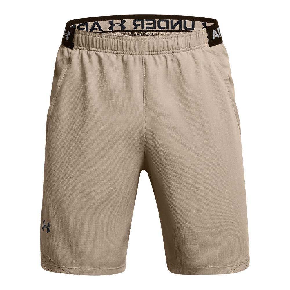Under Armour Men's Vanish Woven 8" Shorts - White - TAN Thumbnail View 5