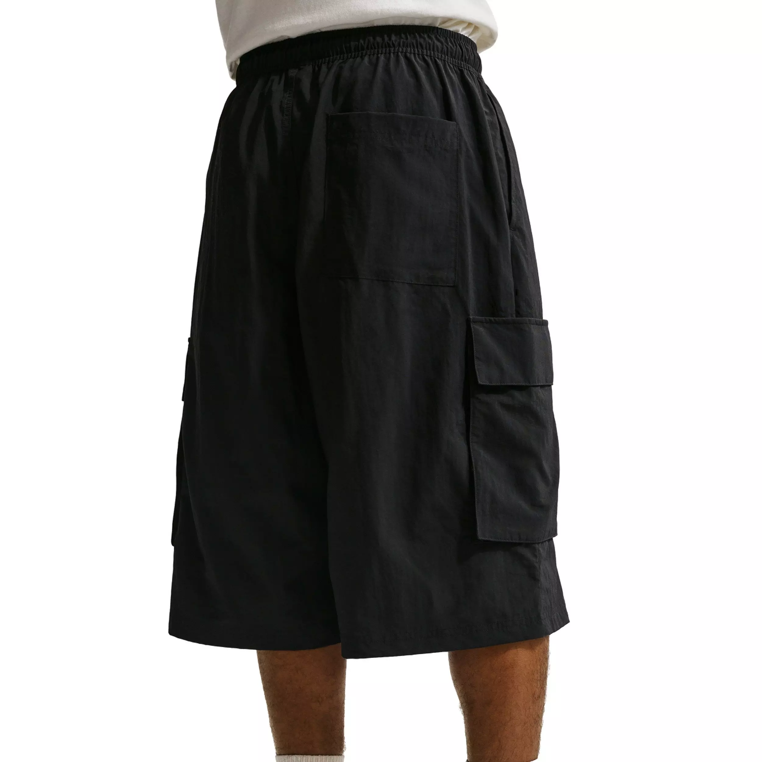 Nike Men's Sportswear Club Oversized Cargo Shorts - BLACK
