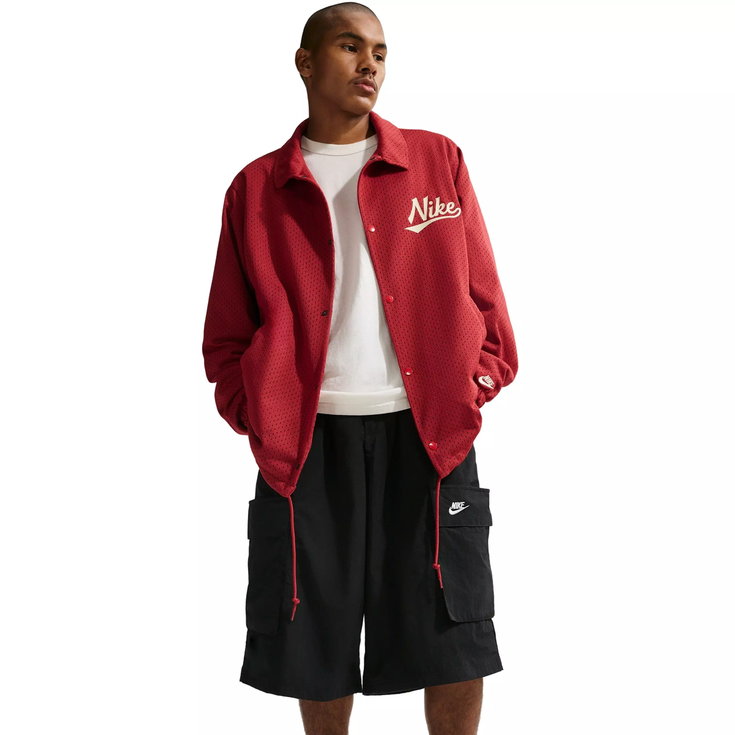 Nike Men's Sportswear Club Oversized Cargo Shorts - BLACK