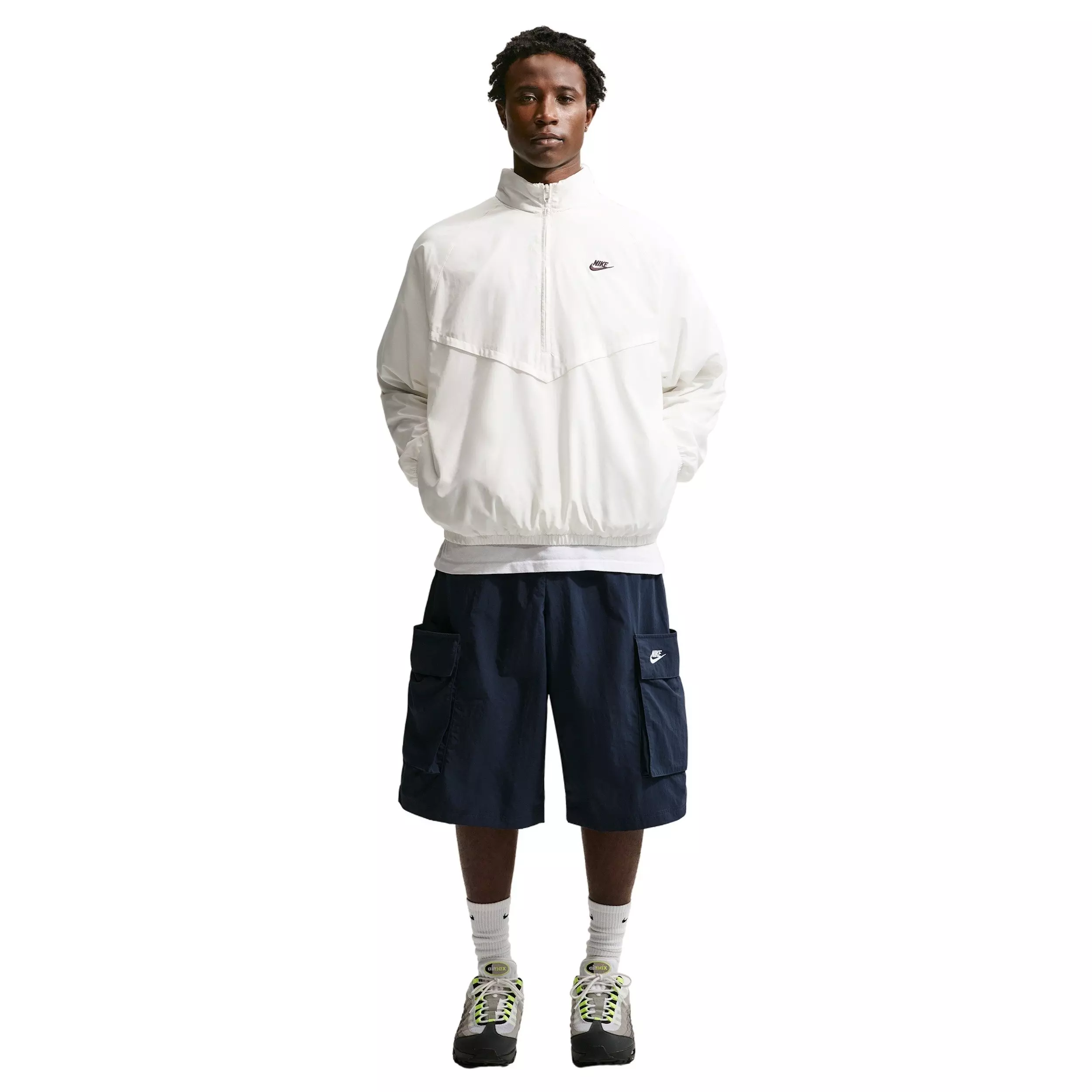 Nike Men's Sportswear Club Oversized Cargo Shorts - BLUE