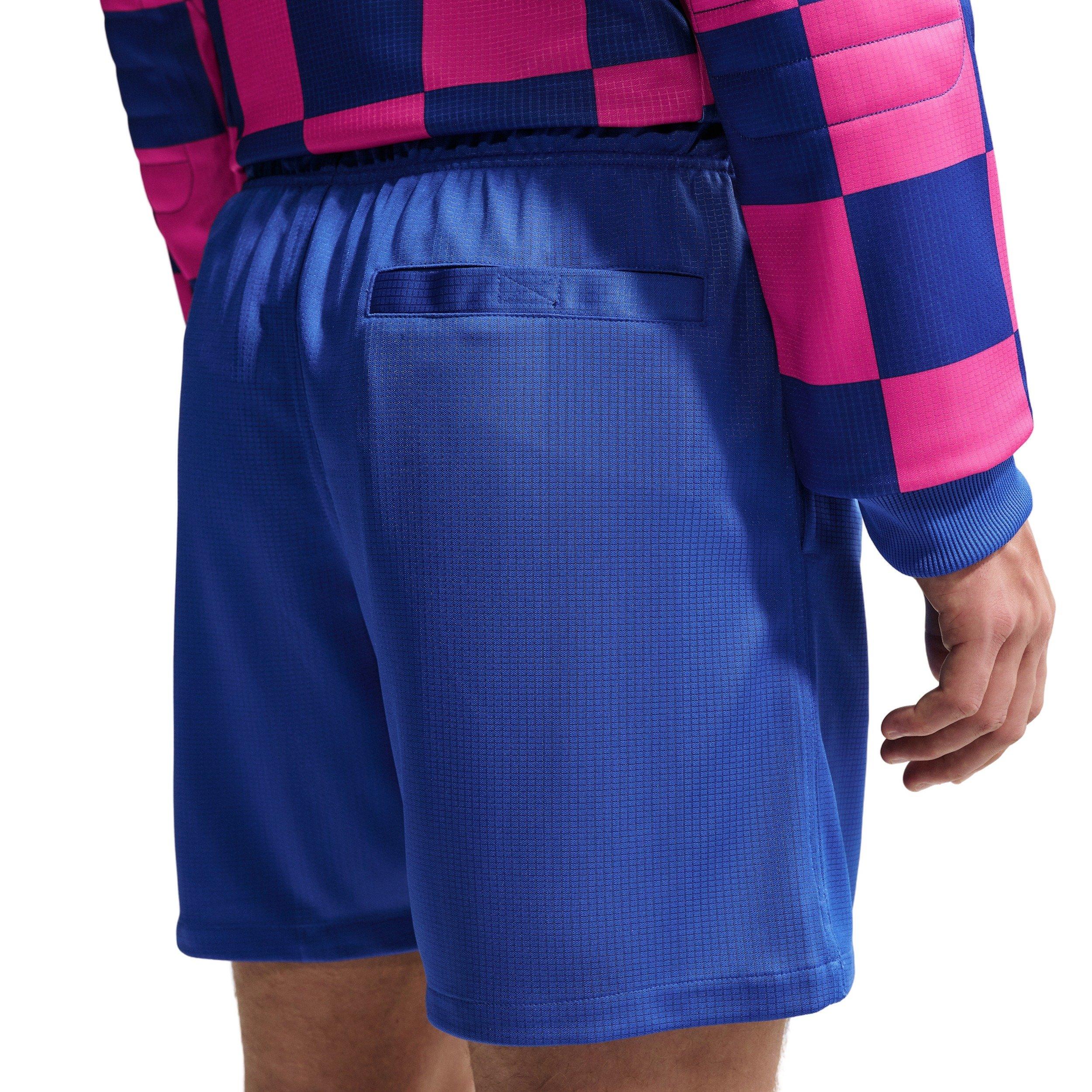 Nike Men's Sportswear Club Flow Shorts - BLUE Thumbnail View 2