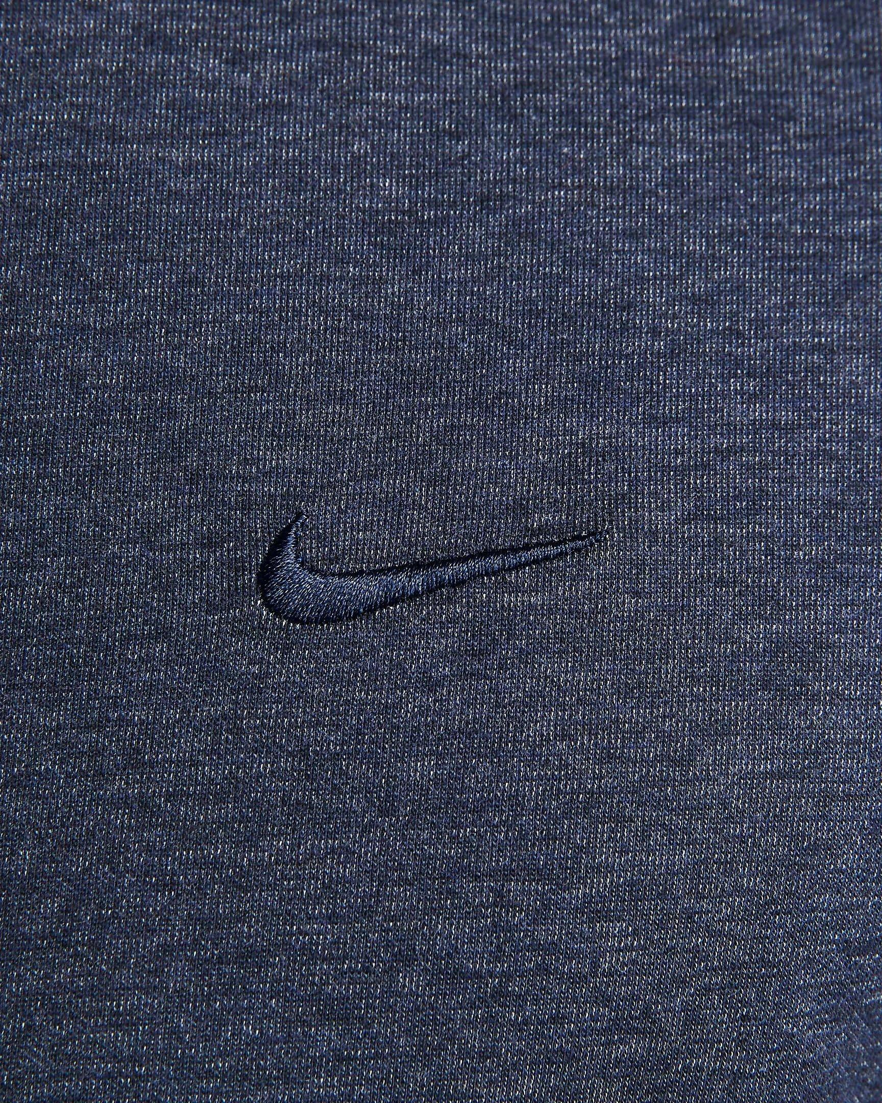 Nike Men's Dri-FIT Versatile Fitness Shirt - Blue - BLUE Thumbnail View 4