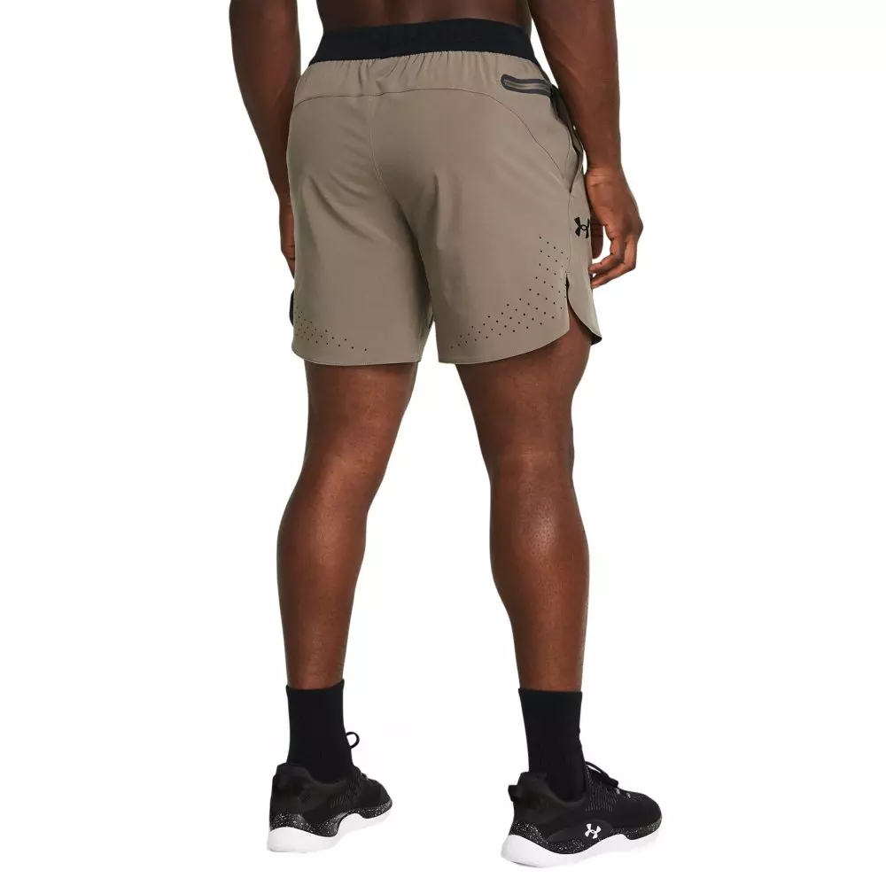 Under Armour Men's Peak Woven Shorts - Grey - BROWN
