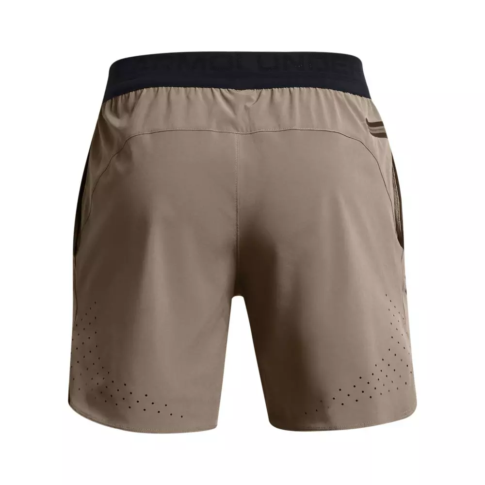Under Armour Men's Peak Woven Shorts - Grey - BROWN