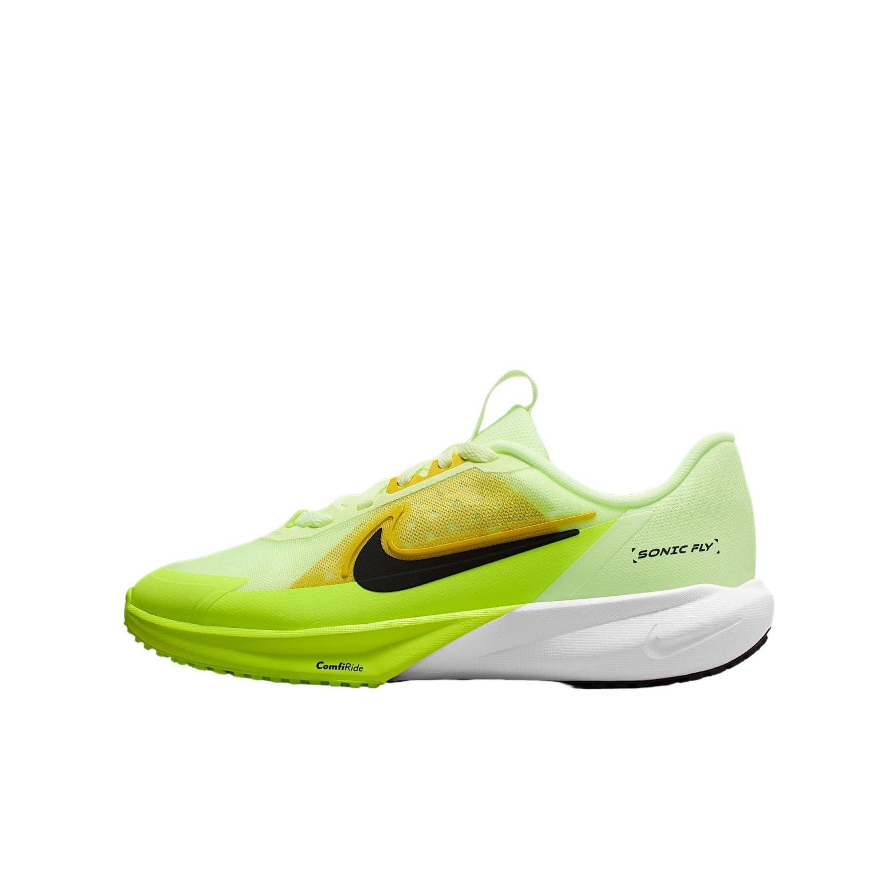 Nike Neon Yellow Athletic Shoes Nike Performance VOMERO 18 - Road running shoes - white  main image 2