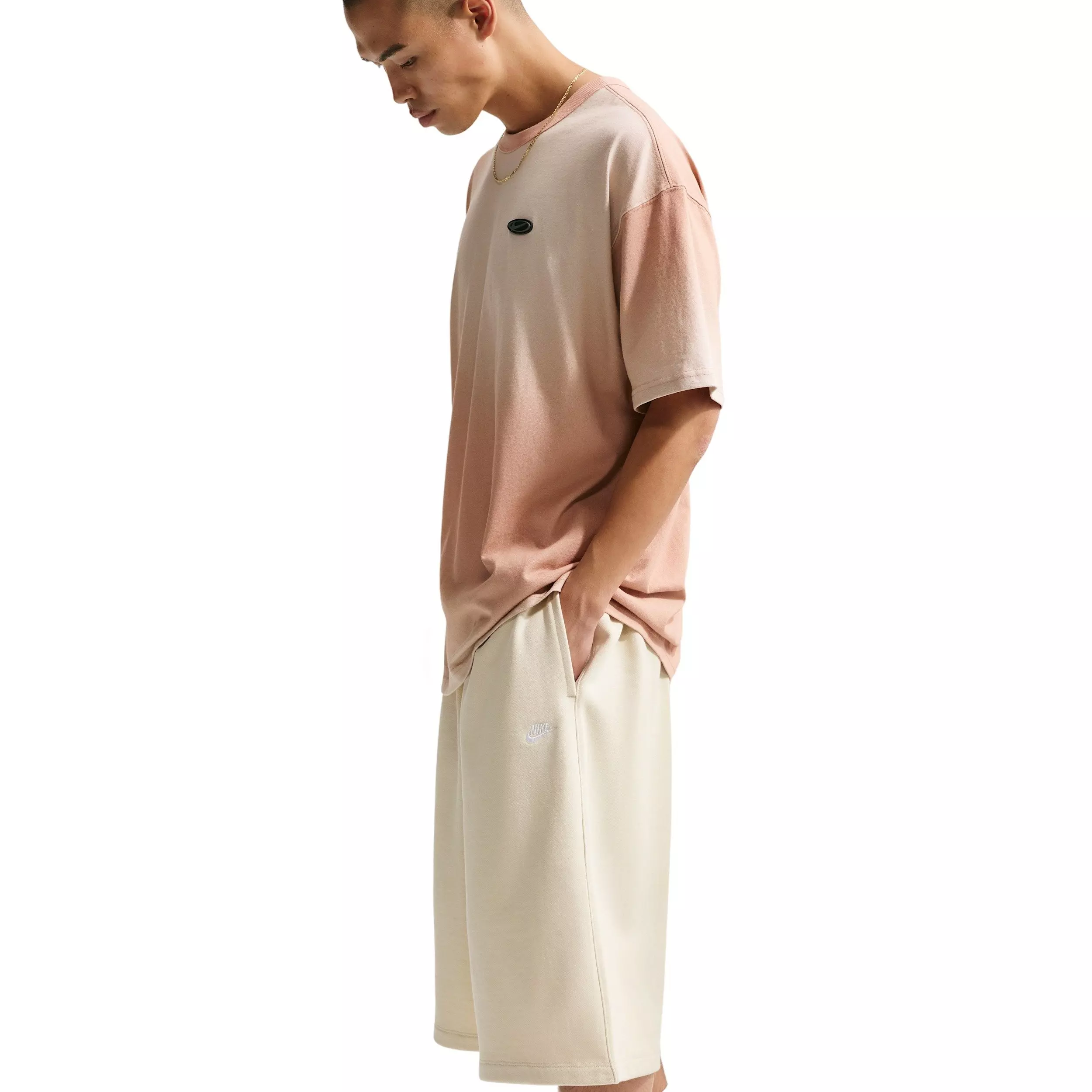 Nike Men's Sportswear Club Oversize French Terry Shorts - BROWN