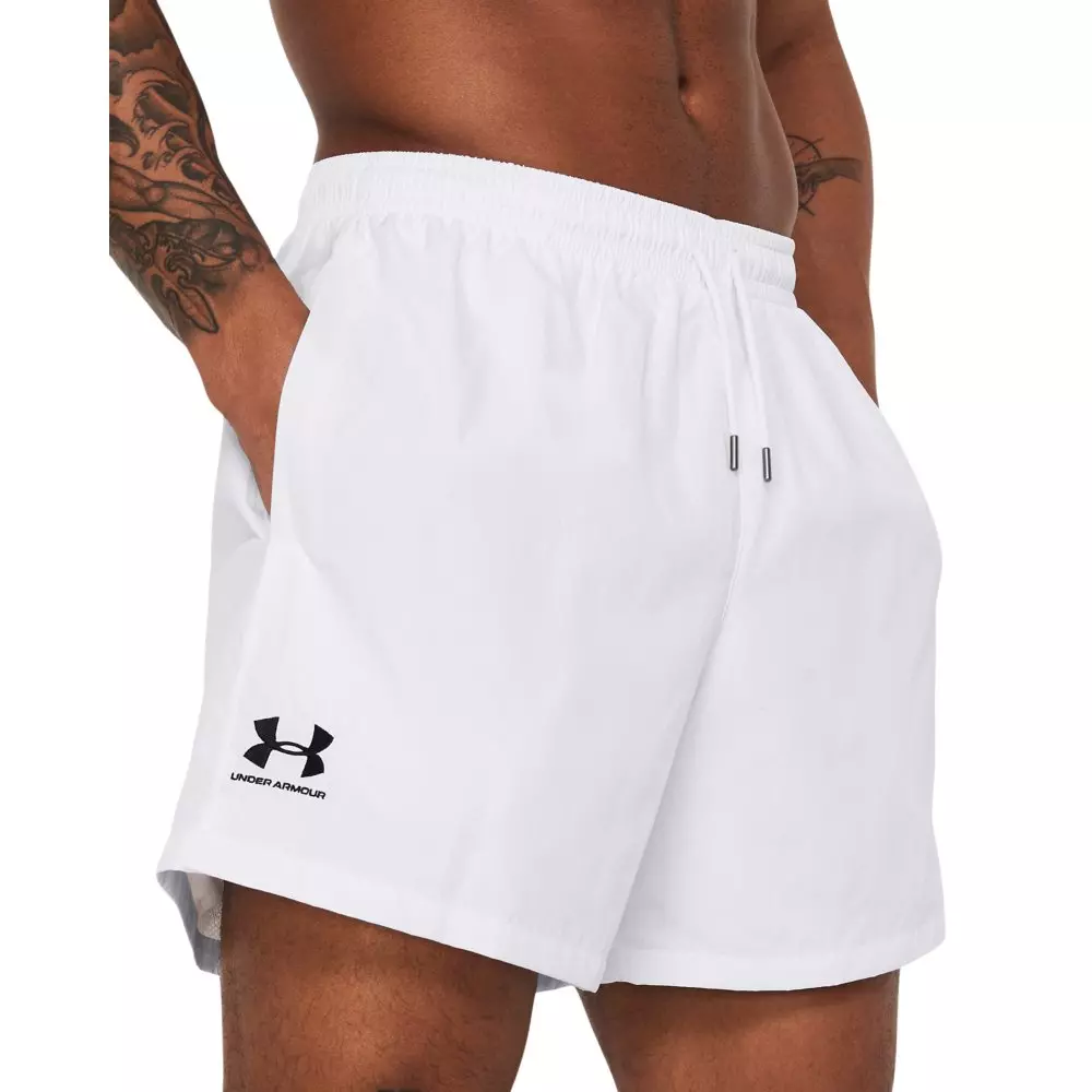 Under Armour Men's Essential Volley Shorts - WHITE