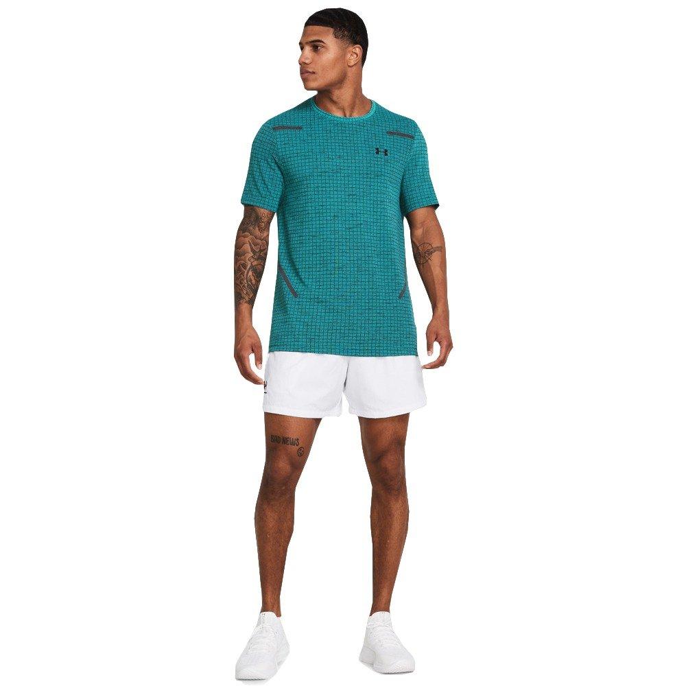 Under Armour Men's Essential Volley Shorts - WHITE Thumbnail View 4