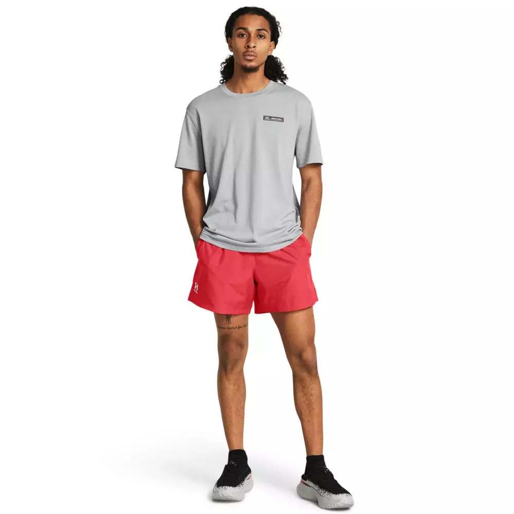 Under Armour Men's Essential Volley Shorts - DK RED