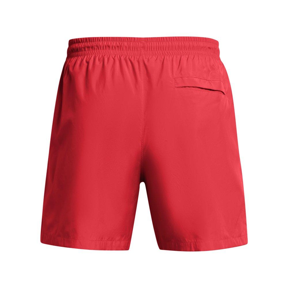 Under Armour Men's Essential Volley Shorts - DK RED Thumbnail View 6