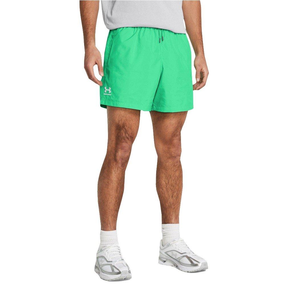Under Armour Men's Essential Volley Shorts - LT GREEN Thumbnail View 1