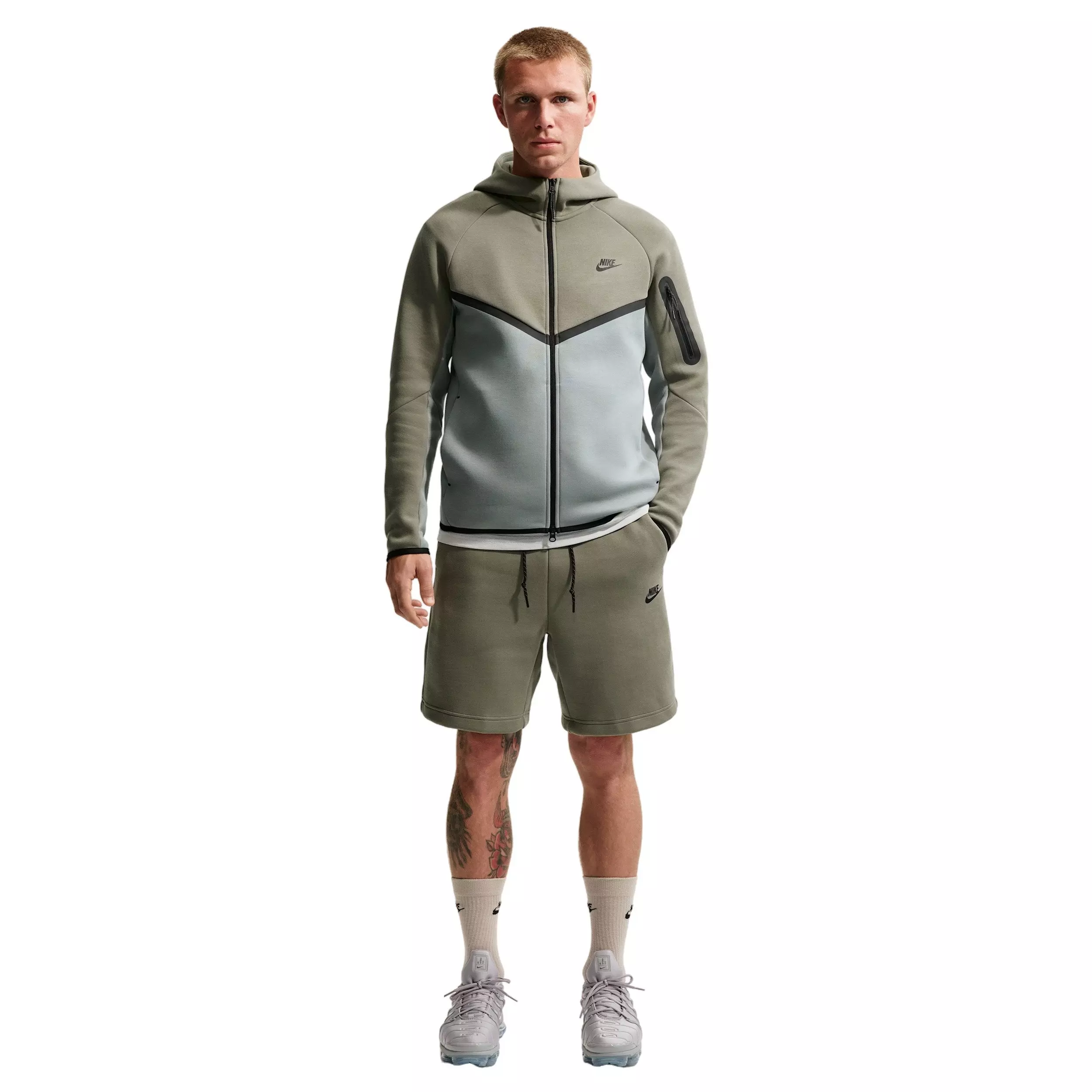 Nike Men's Tech Fleece Shorts - SAGE