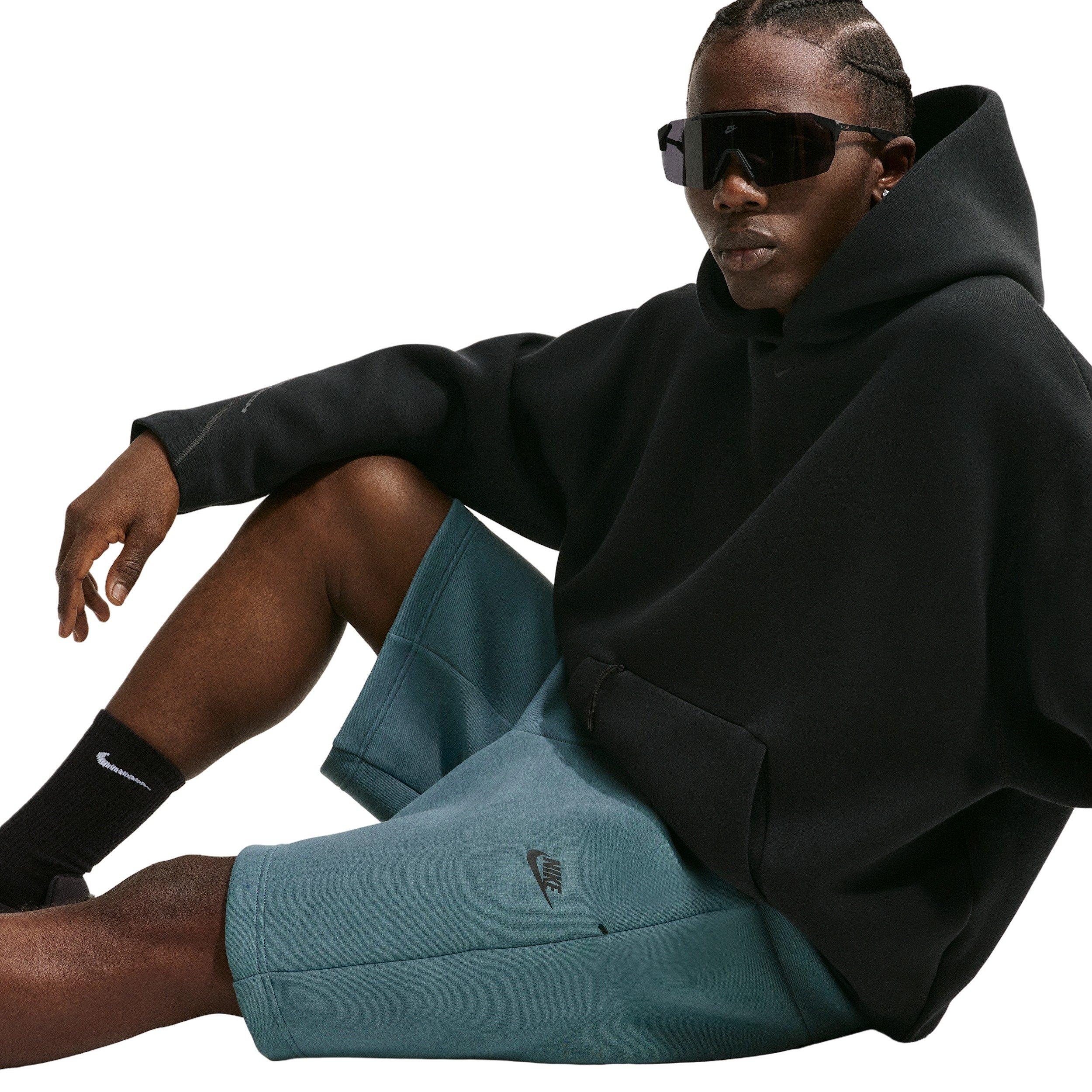 Nike Men's Tech Fleece Shorts - MINERAL SLATE Thumbnail View 4