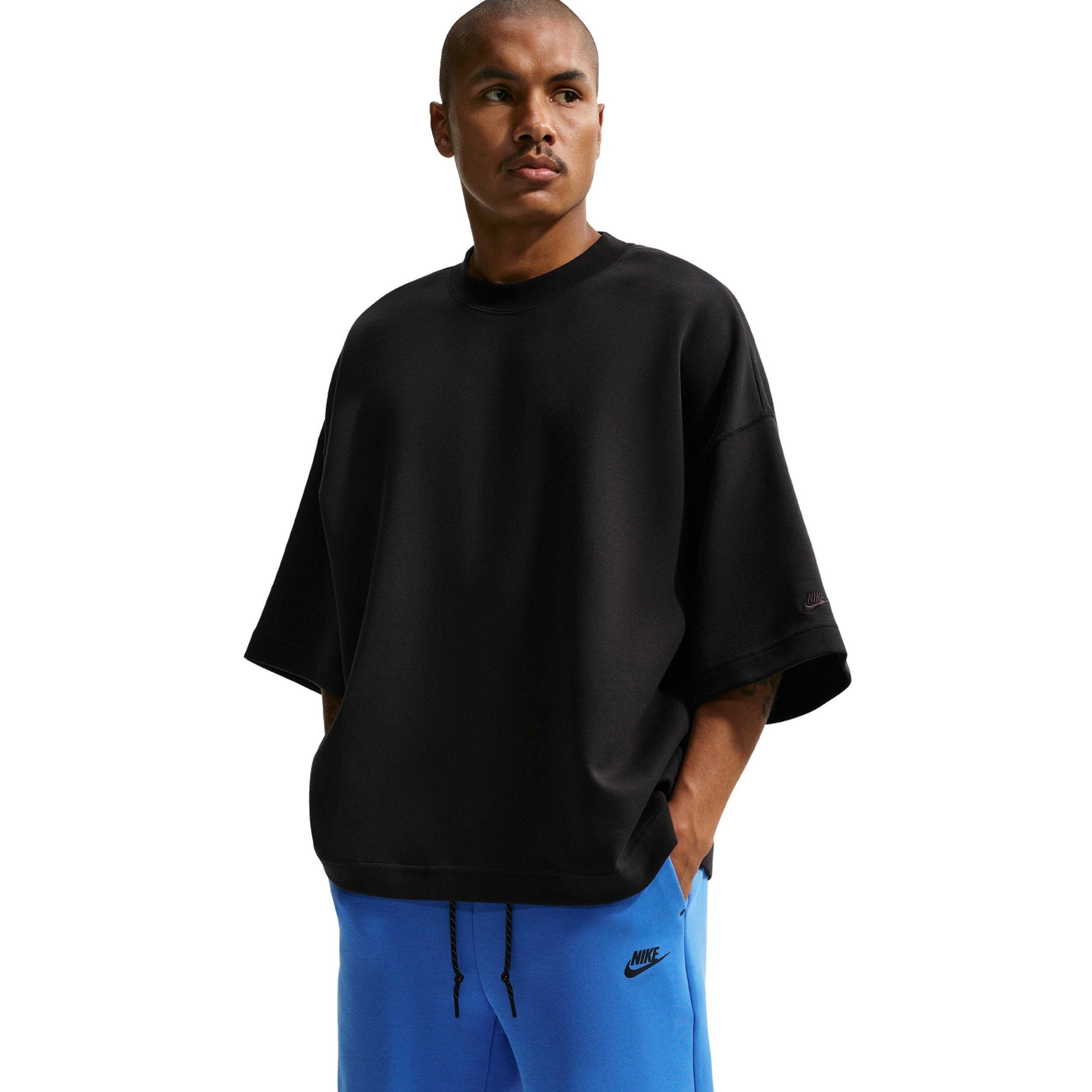 Nike Men's Tech Fleece Shorts - BLUE Thumbnail View 4