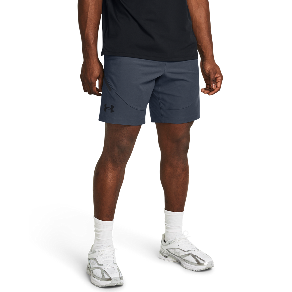 Under Armour Men's Unstoppable Shorts - DK GREY Thumbnail View 1