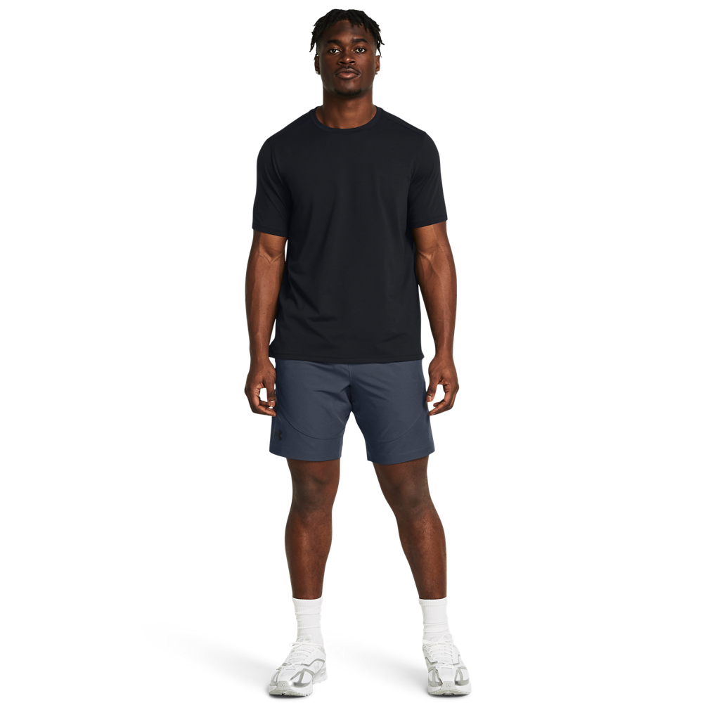 Under Armour Men's Unstoppable Shorts - DK GREY Thumbnail View 4