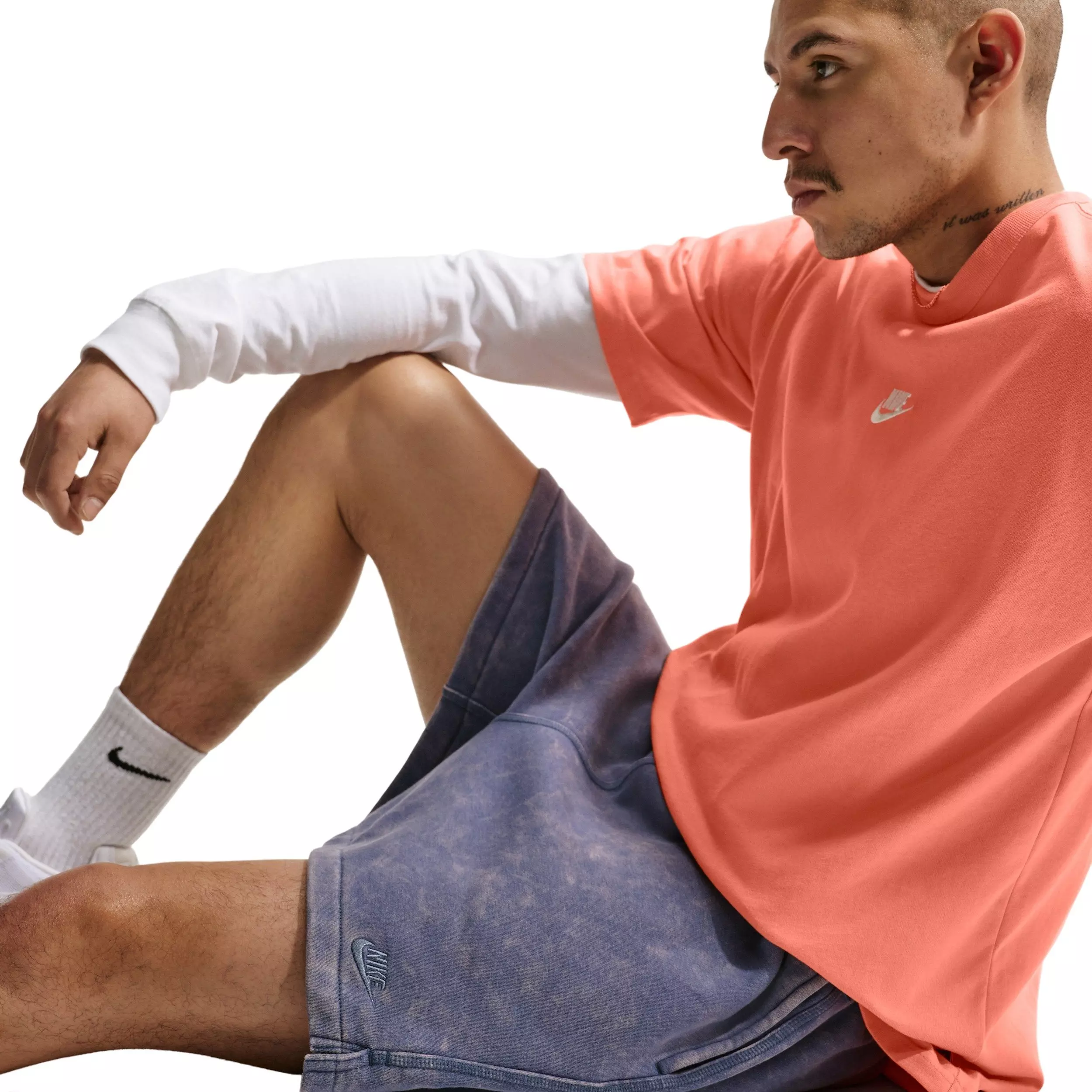 Nike Men's Club Flow BB CWA Shorts - BLUE