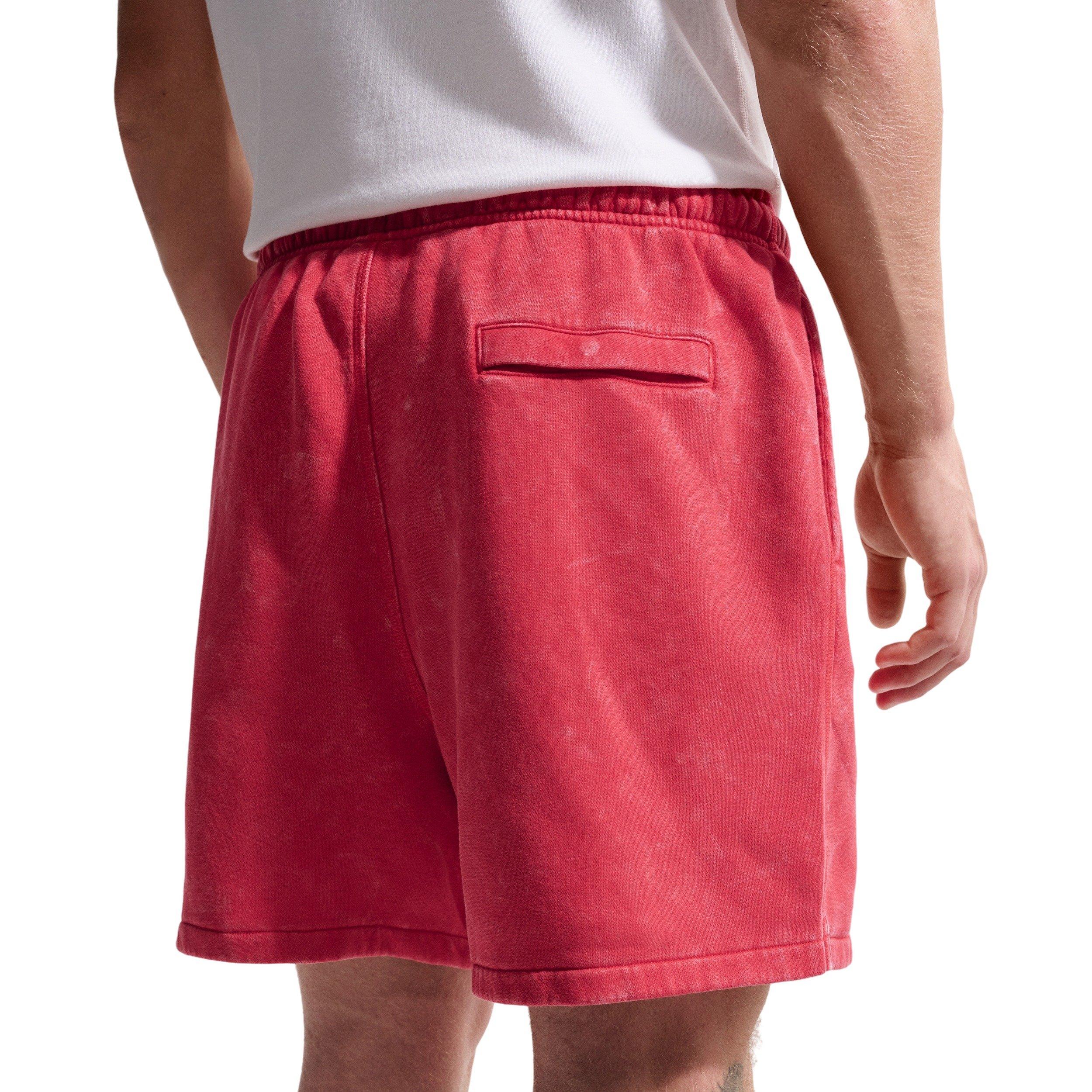 Nike Men's Club Flow BB CWA Shorts - RED Thumbnail View 2