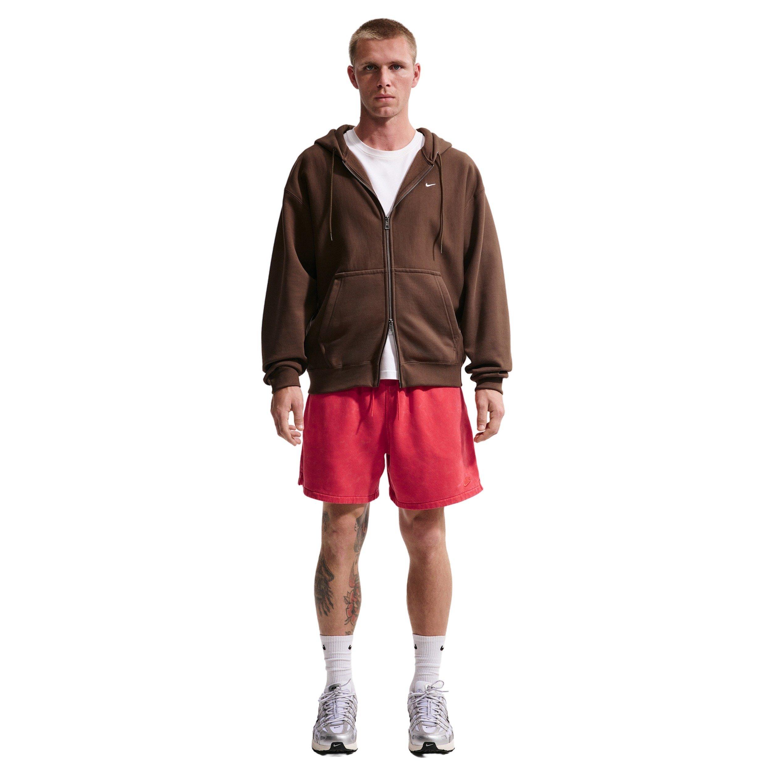 Nike Men's Club Flow BB CWA Shorts - RED Thumbnail View 3