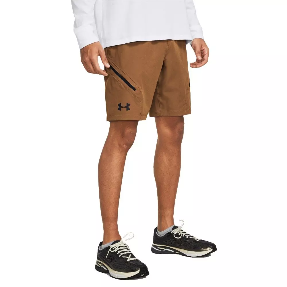 Under Armour Men's Unstoppable Cargo Shorts - BROWN