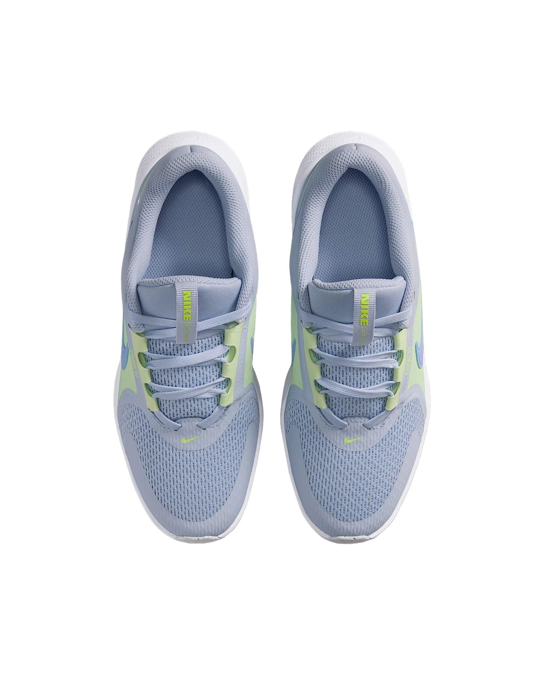 Nike Star Runner 5 Grade School Girls' "Ghost/Barely Volt/Football Grey/Light Thistle" Running Shoe