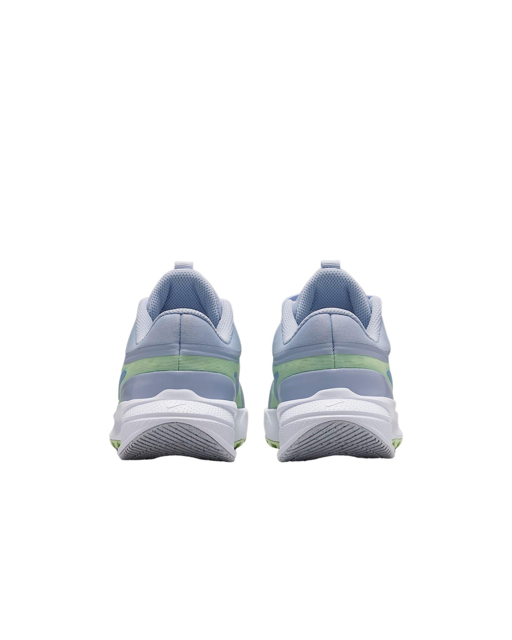Nike Star Runner 5 Grade School Girls' "Ghost/Barely Volt/Football Grey/Light Thistle" Running Shoe