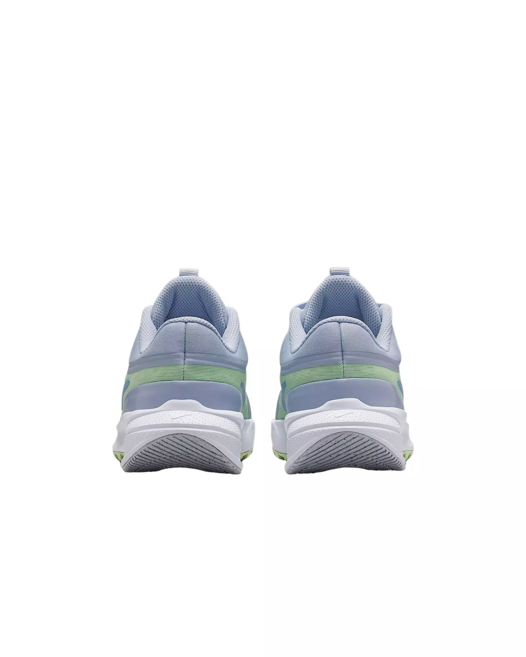 Nike Star Runner 5 "Ghost/Barely Volt/Football Grey/Light Thistle" Grade School Girls' Running Shoe - GREY