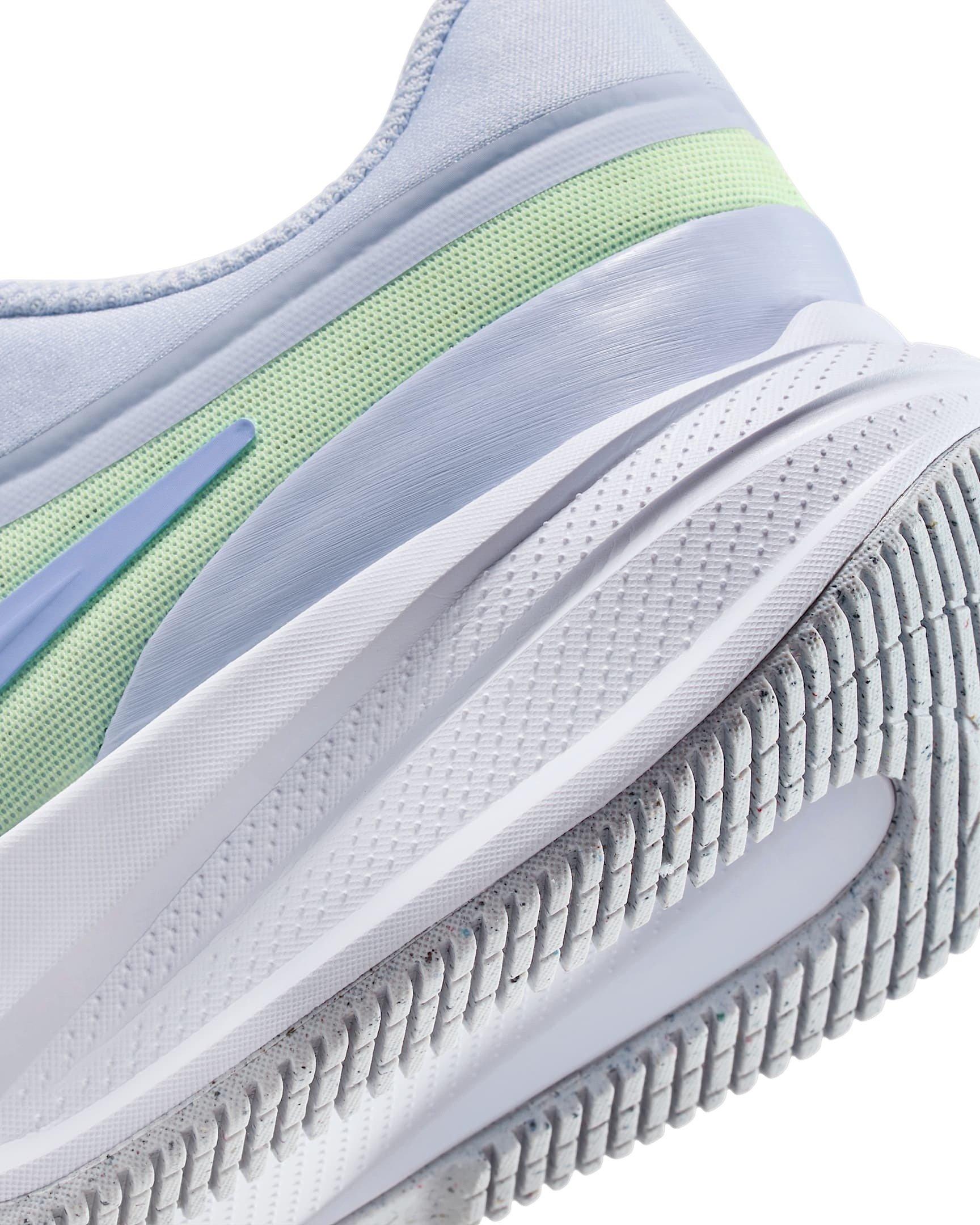 Nike Star Runner 5 Grade School Girls' "Ghost/Barely Volt/Football Grey/Light Thistle" Running Shoe