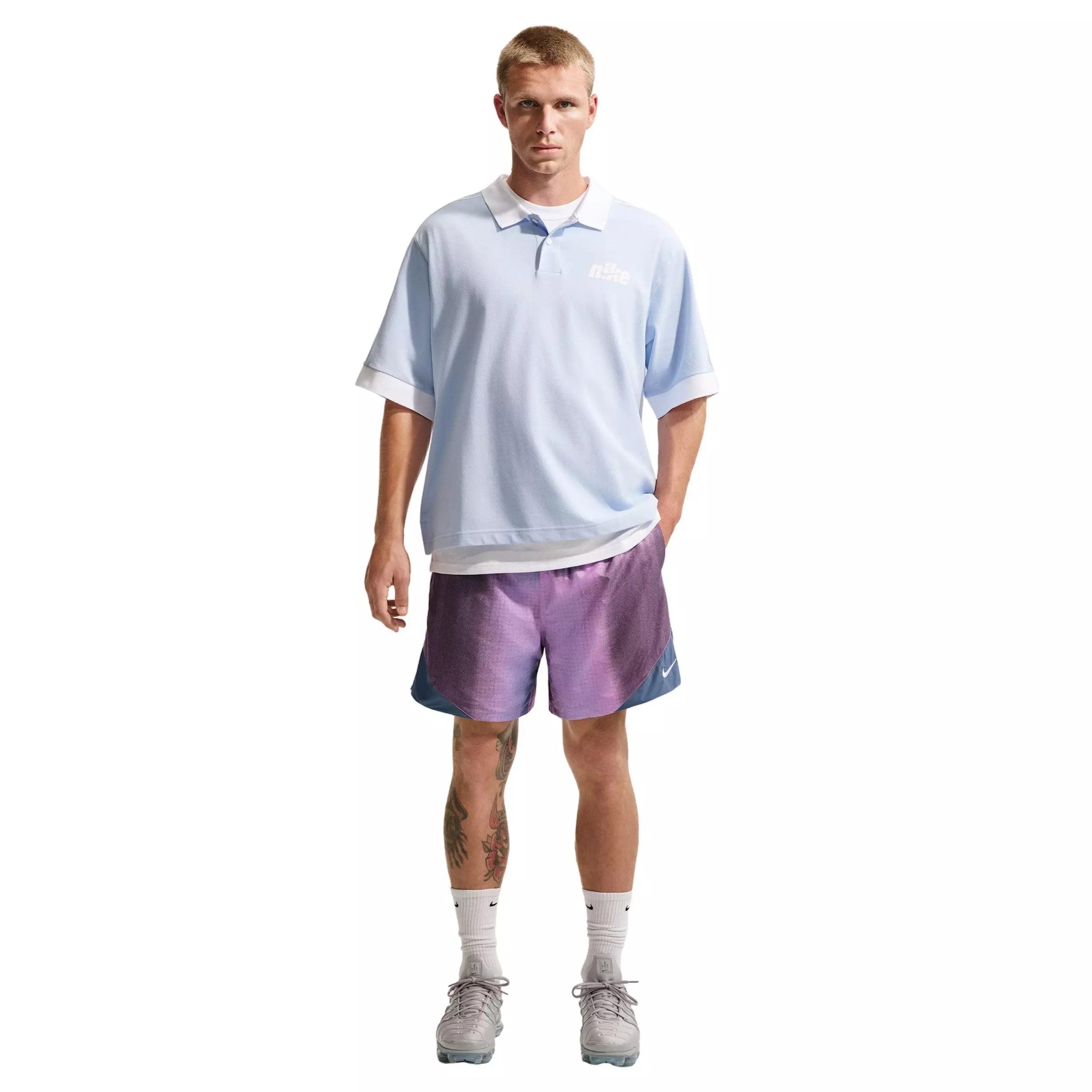 Nike Men's Windrunner Lightweight Shorts - PURPLE