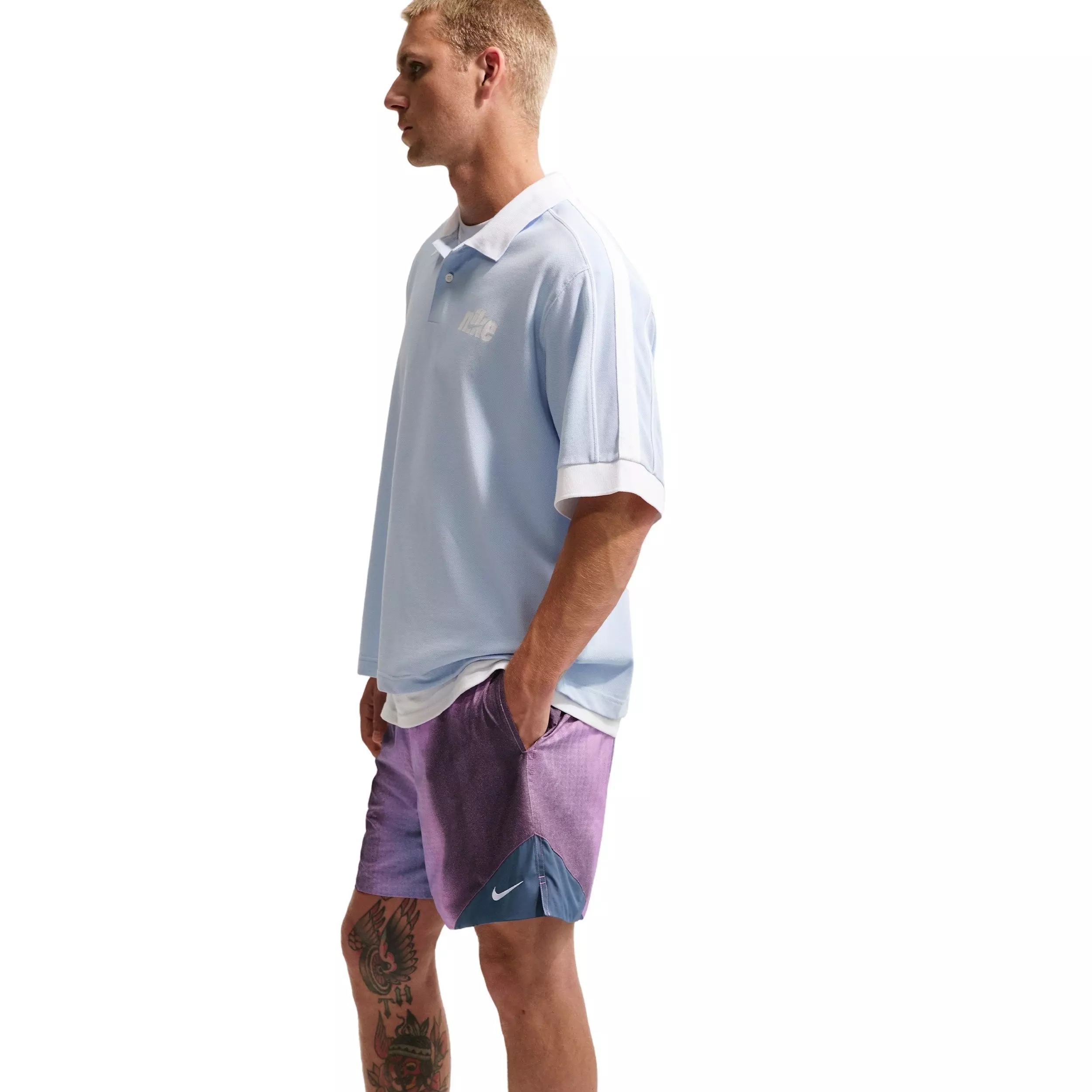 Nike Men's Windrunner Lightweight Shorts - PURPLE