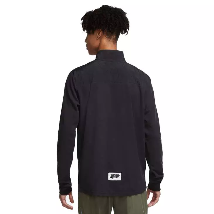 Nike Men's Therma-FIT Repel Element 1/2-Zip Running Top - BLACK